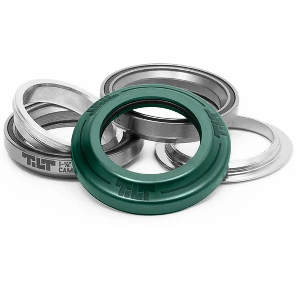 Tilt Integrated Scooter Headset - Green