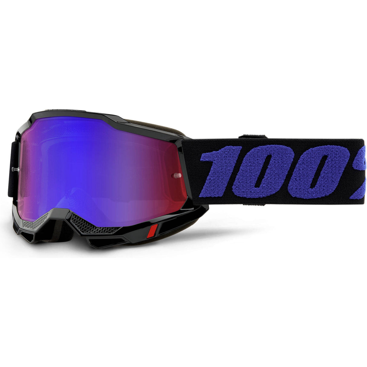 100% Accuri 2 Youth Goggles - Moore/Mirror Red-Blue Lens