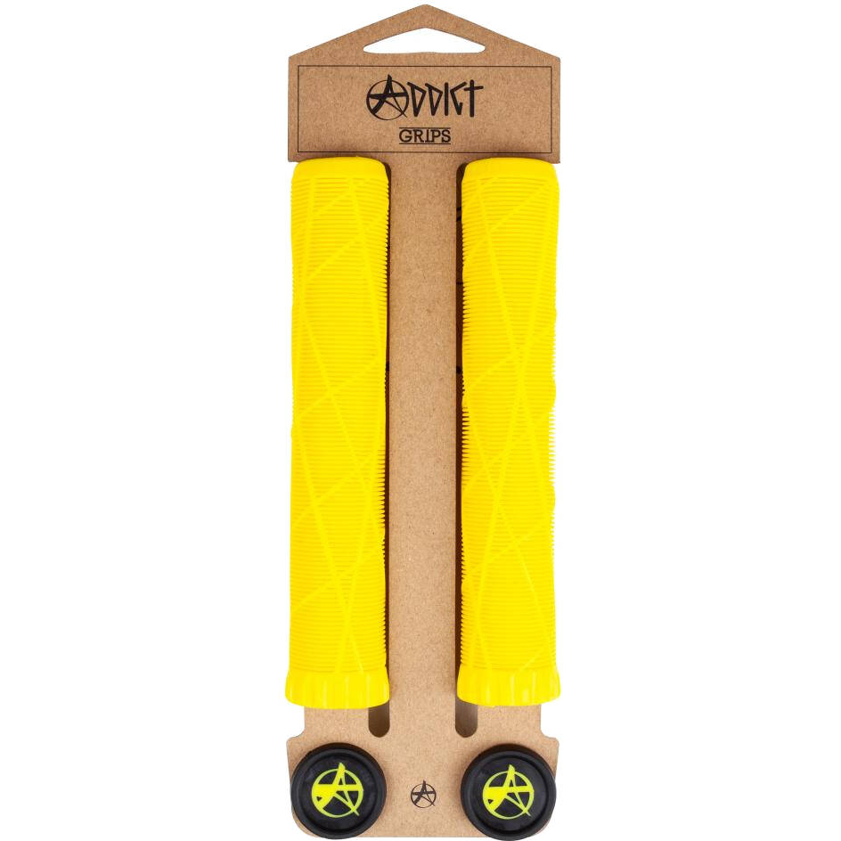 Addict OG Scooter Grips - Yellow