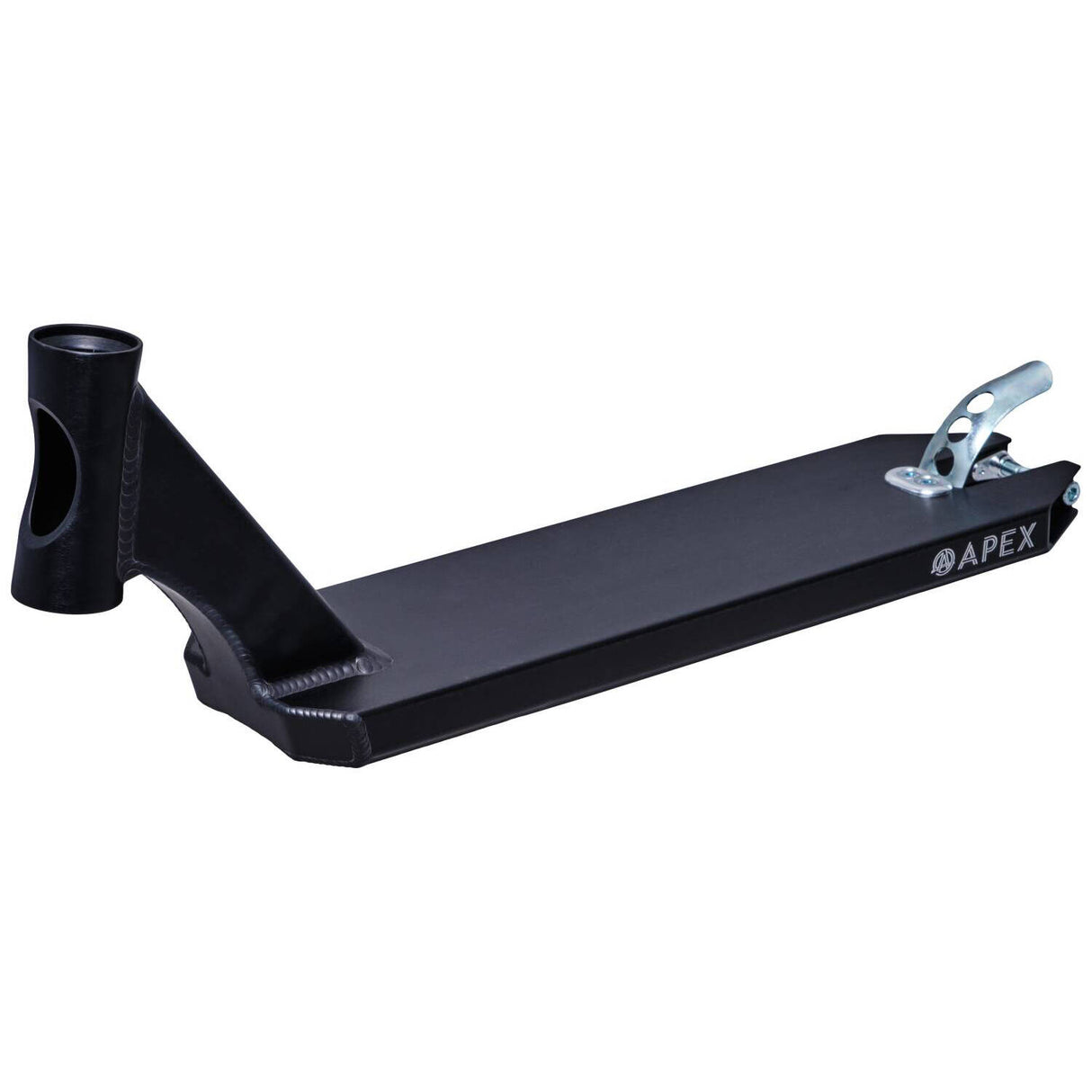 Apex Pro Peg Cut Scooter Deck - Black 19.3" x 5"