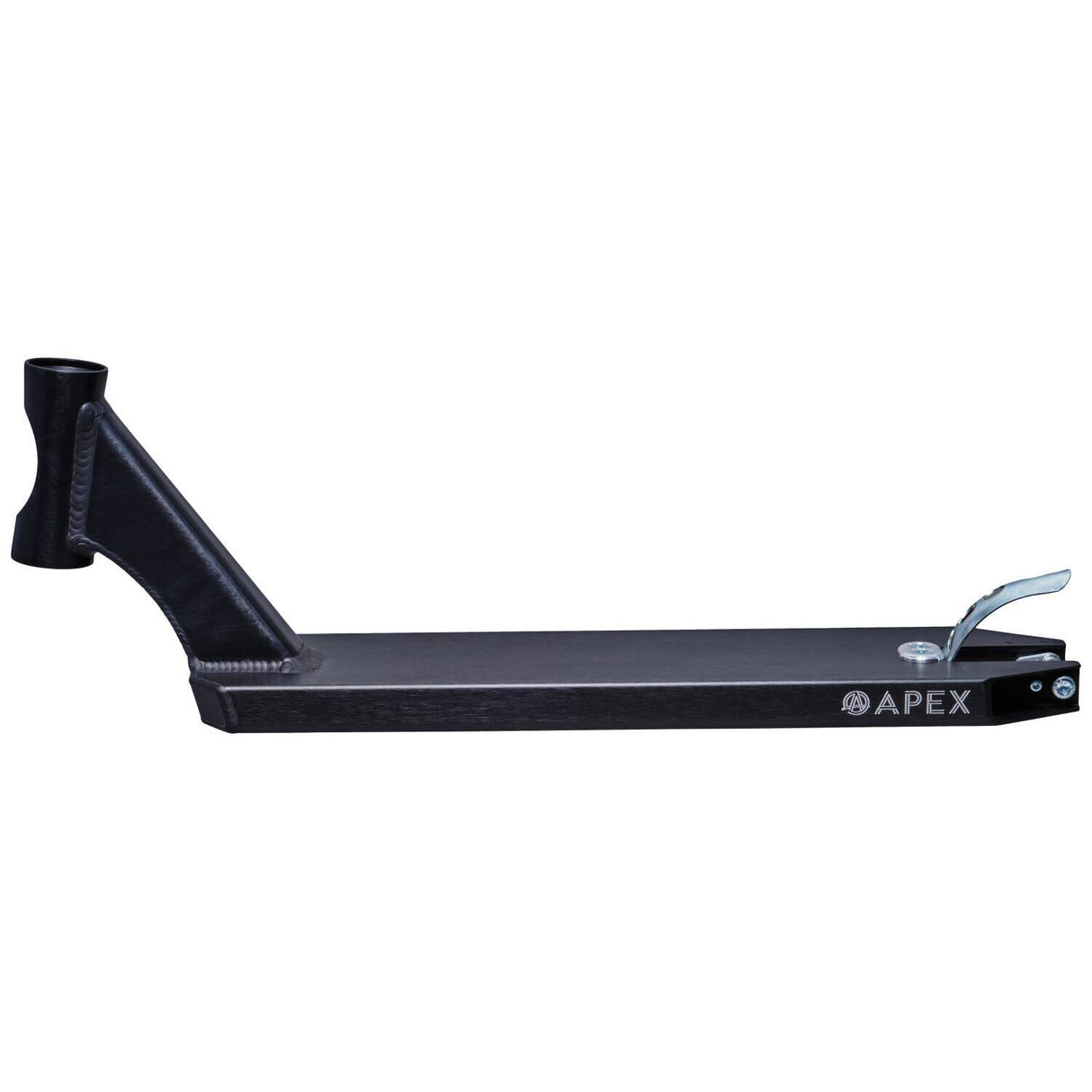 Apex Pro Peg Cut Scooter Deck - Black 19.3" x 5"