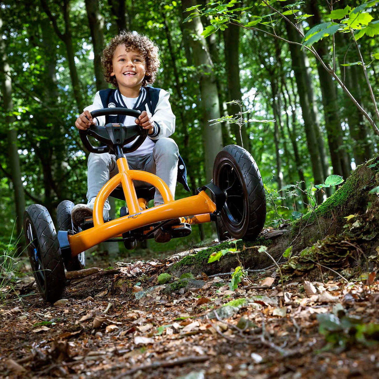 Berg Buddy B Ride On Pedal Kart - Orange