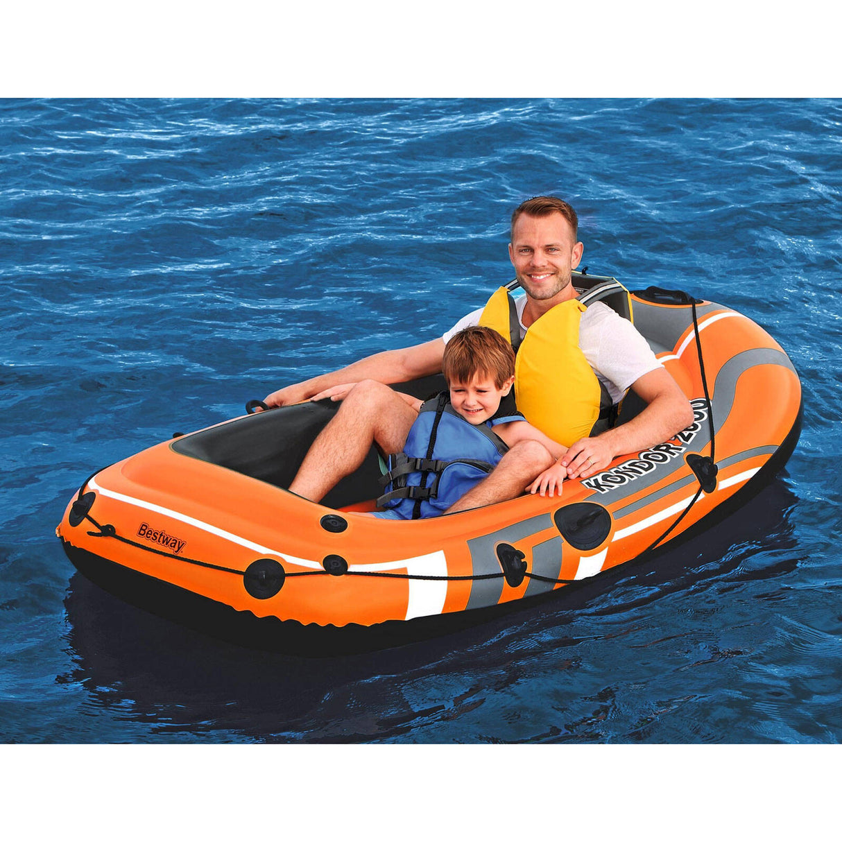 Bestway 74" Kondor 2000 Inflatable Boat