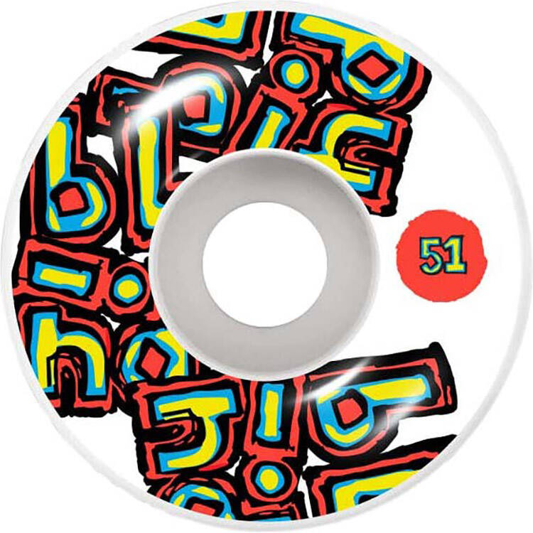 Blind OG Stacked Skateboard Wheels - White 51mm