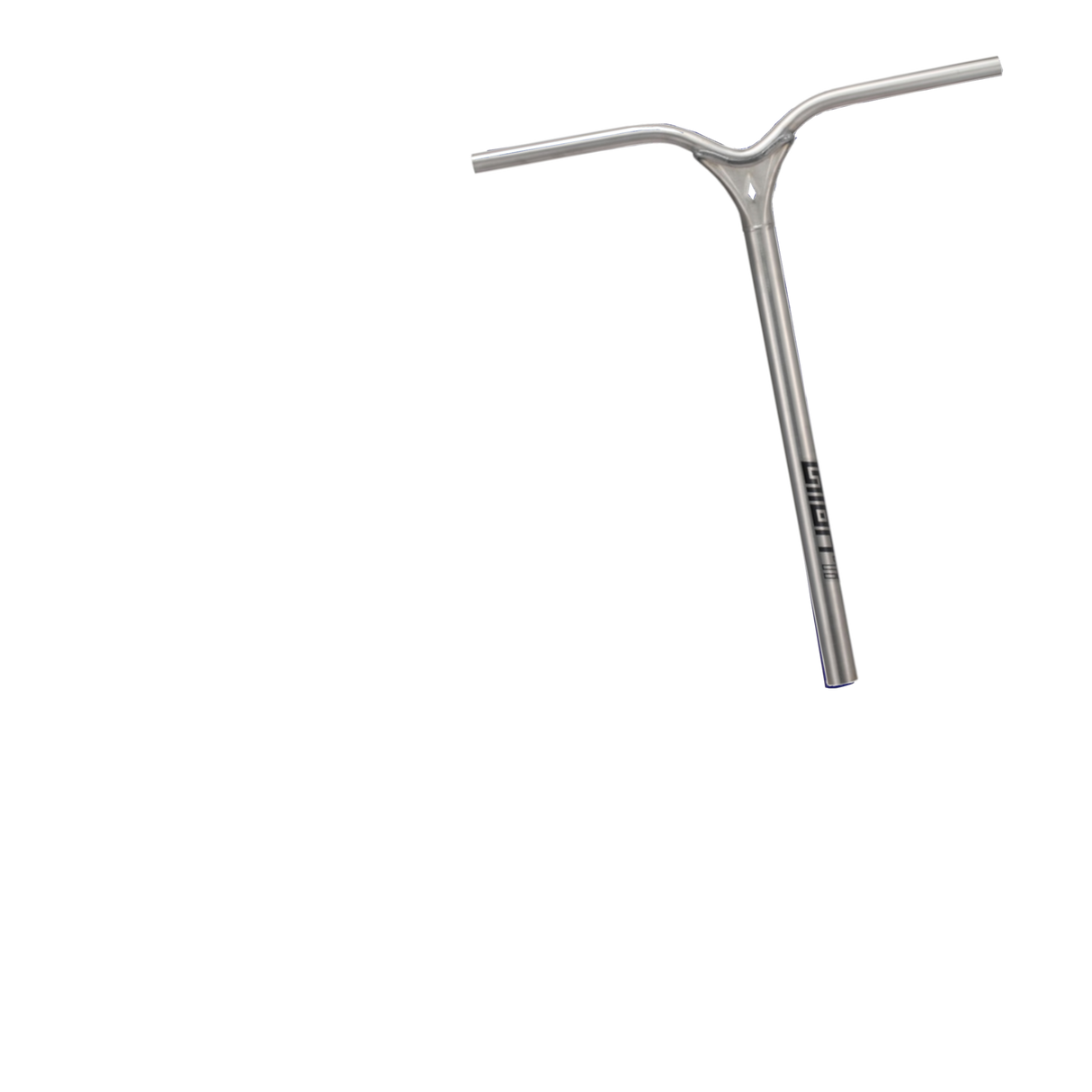 Blunt Union V2 HIC Titanium Scooter Handle Bars - Clear Coat 650mm