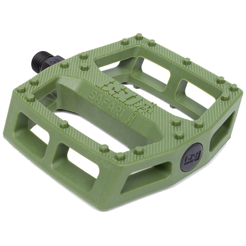 BSD Safari BMX Pedals - Surplus Green