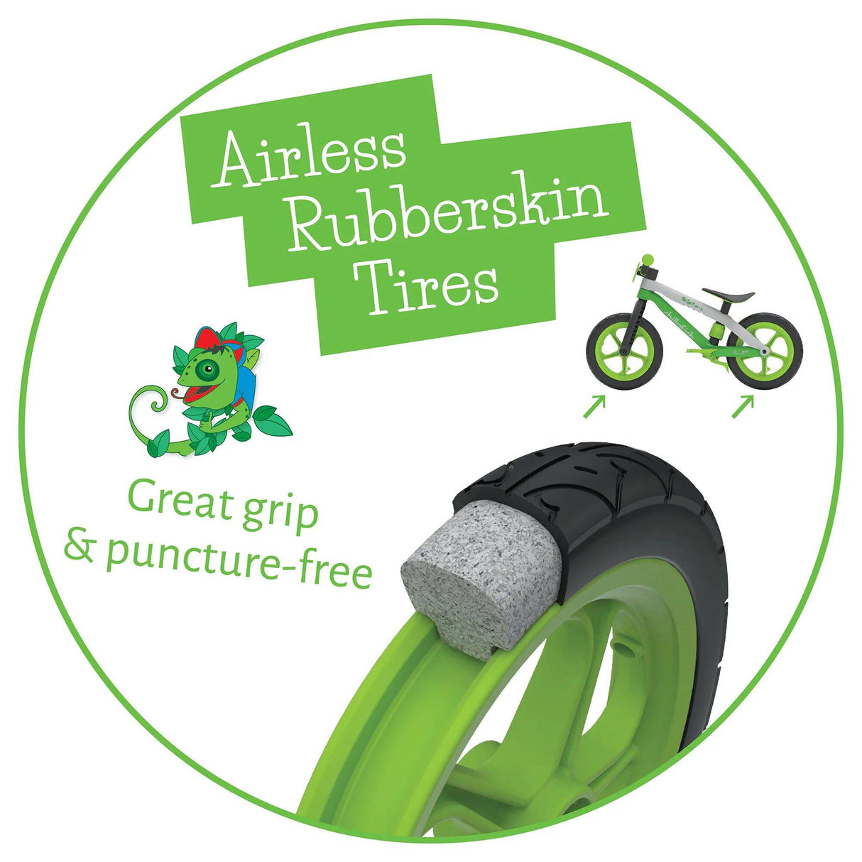 Chillafish BMXie Balance Bike - Lime