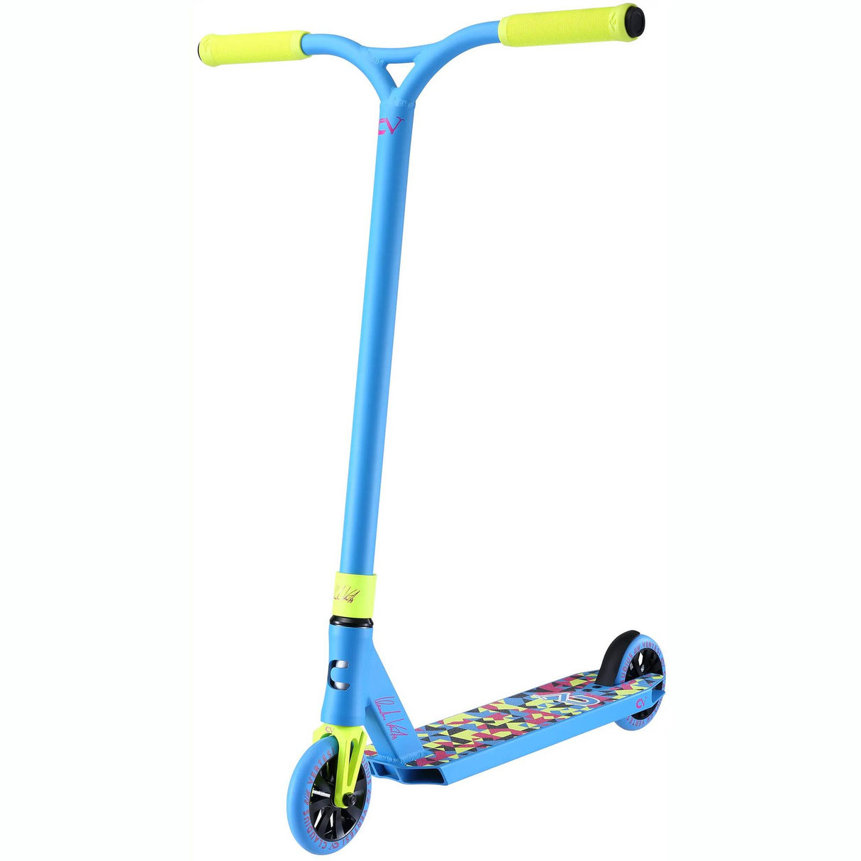 Claudius Vertesi Signature Stunt Scooter - Caribbean Blue