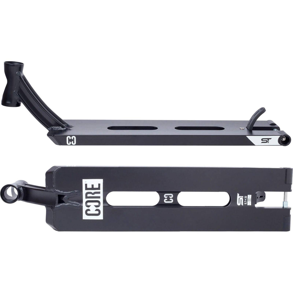 CORE ST1 Street Scooter Deck - Black 22" x 5.7"