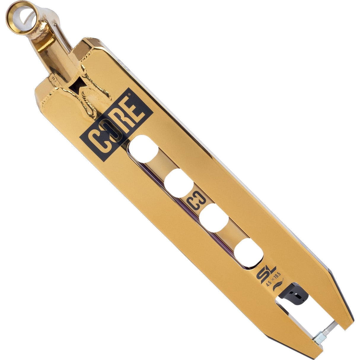 CORE SL1 (Super Light) Scooter Deck - Gold 19.5" x 4.5"