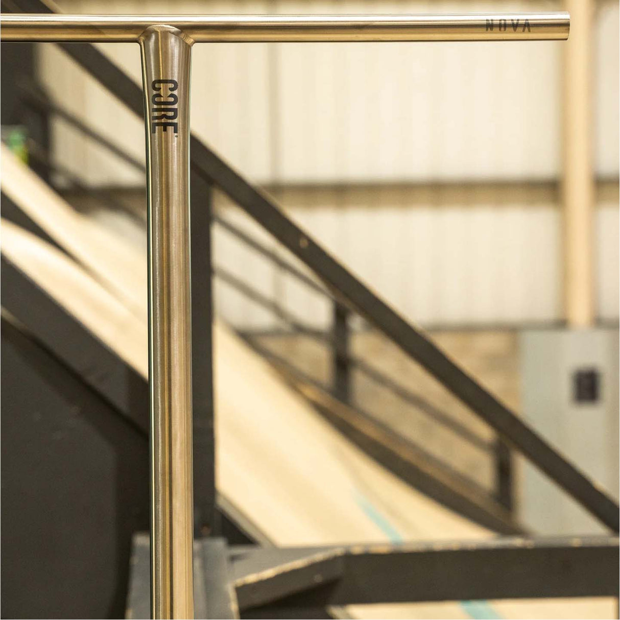 CORE ST2 Chromoly SCS Scooter Handle Bars - Polished 680mm