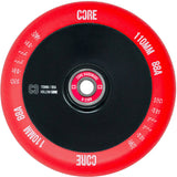 CORE Hollow V2 110mm Scooter Wheel - Red/Black
