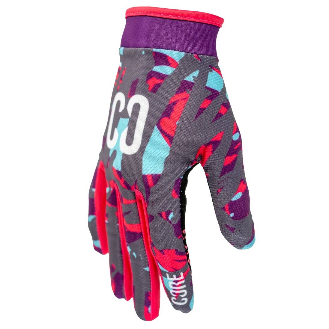 CORE Aero Protective Gloves - Neon Splat
