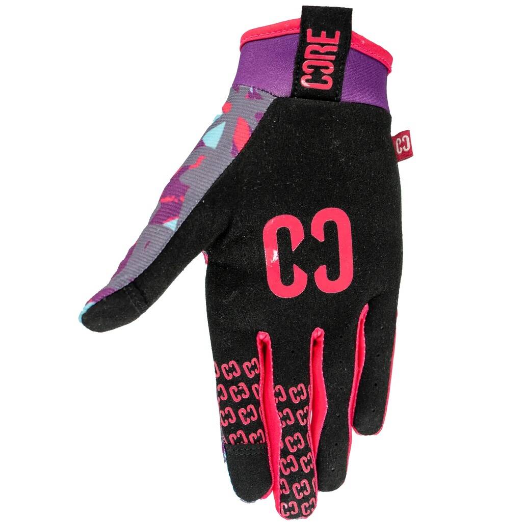 CORE Aero Protective Gloves - Neon Splat