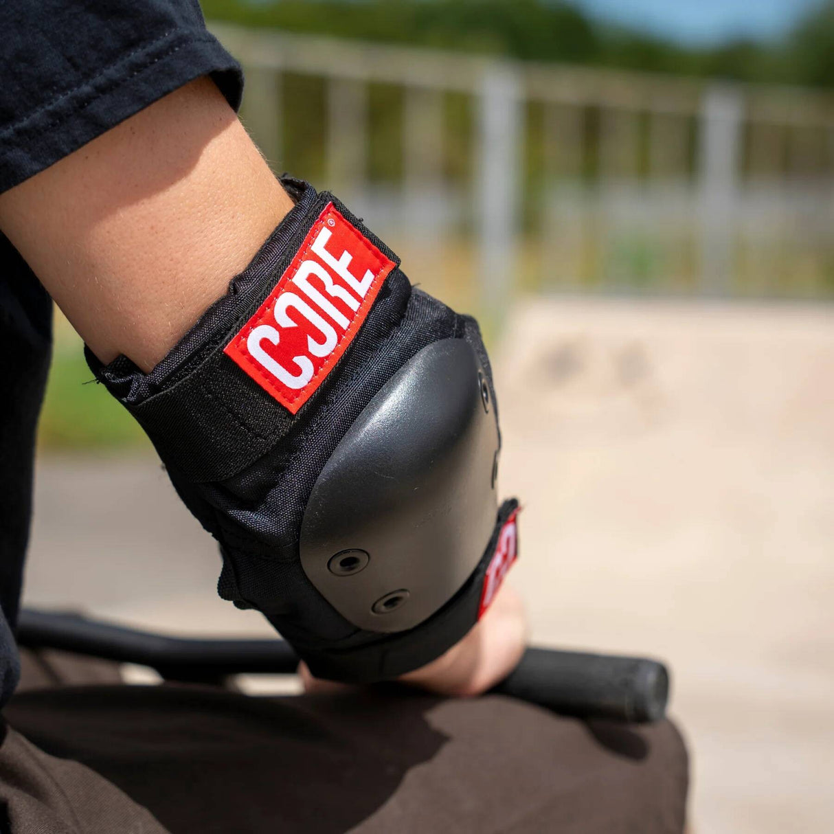 CORE Street Elbow Pads - Black/Red