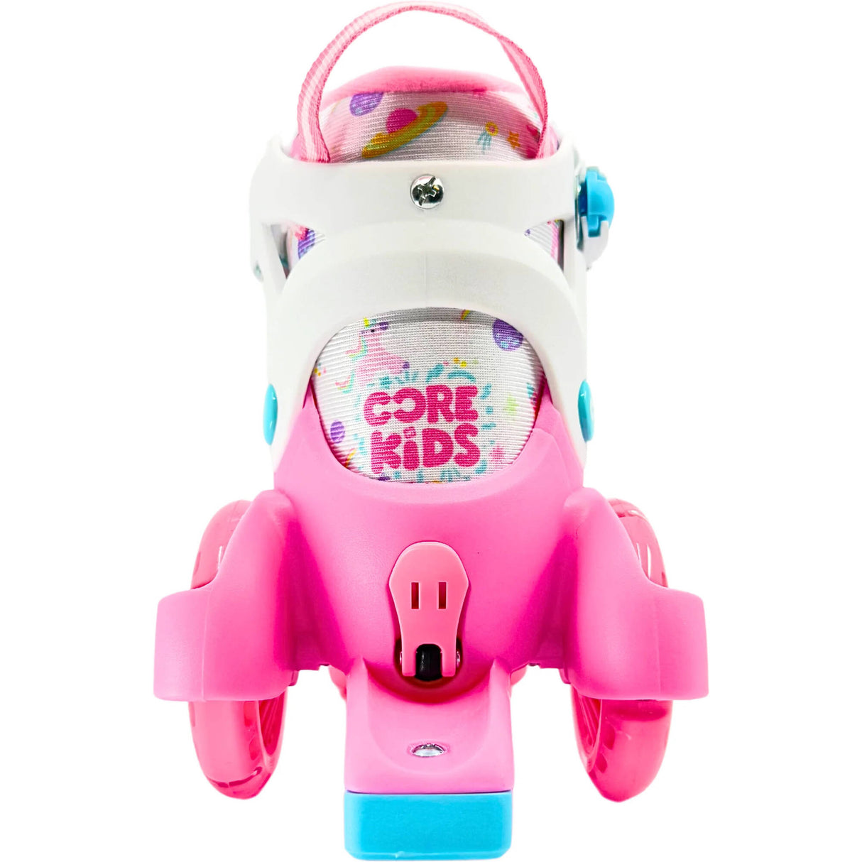 CORE Kids Newbie 4-Wheel Roller Skates - Pink/Blue