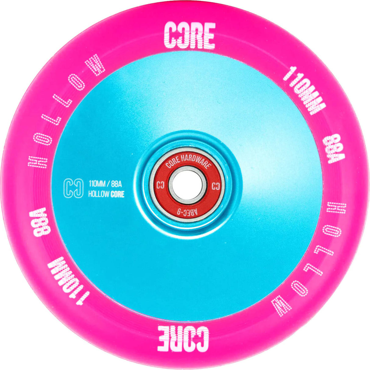 CORE Hollow Scooter Wheel - Pink/Blue 110mm