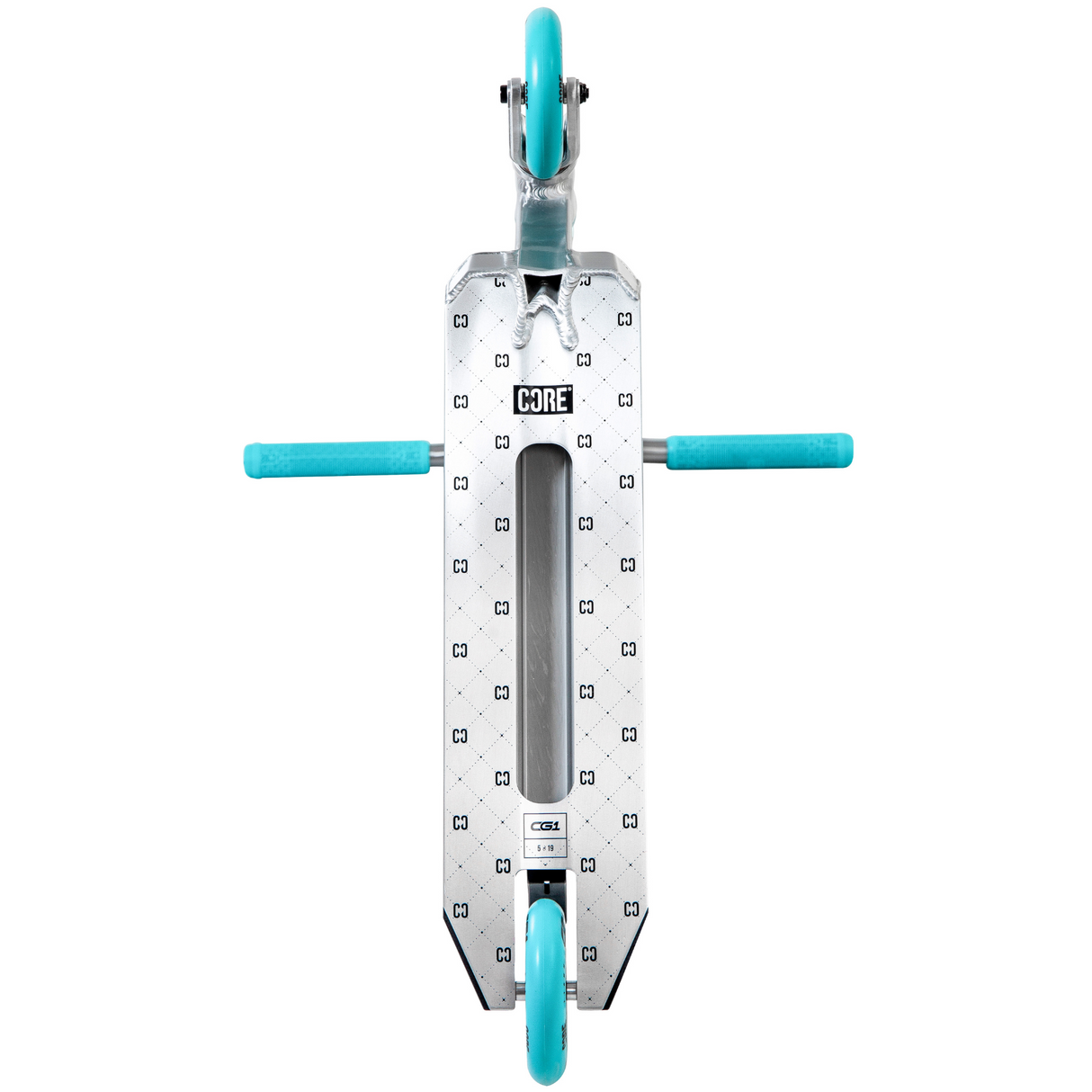 CORE CG1 Stunt Scooter - Raw/Teal