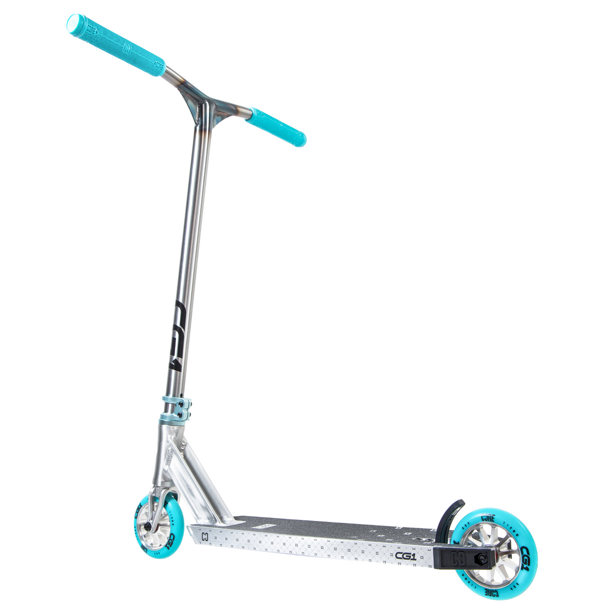CORE CG1 Stunt Scooter - Raw/Teal