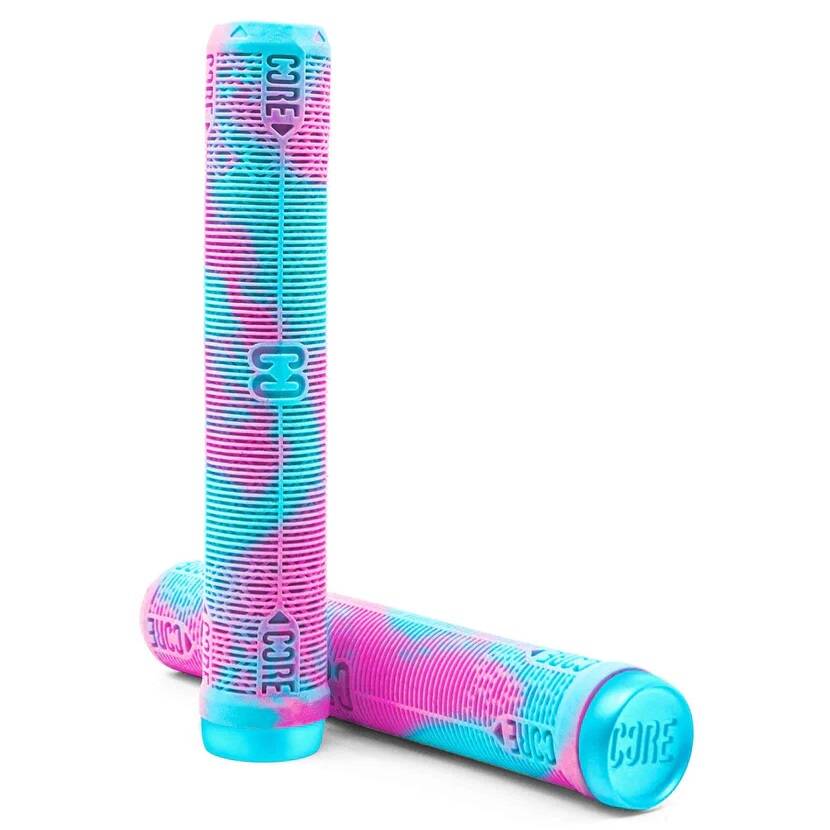 CORE Skinny Boy 170mm Scooter Grips - Refresher (Teal/Pink)