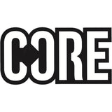 CORE Logo Sticker - Black/White