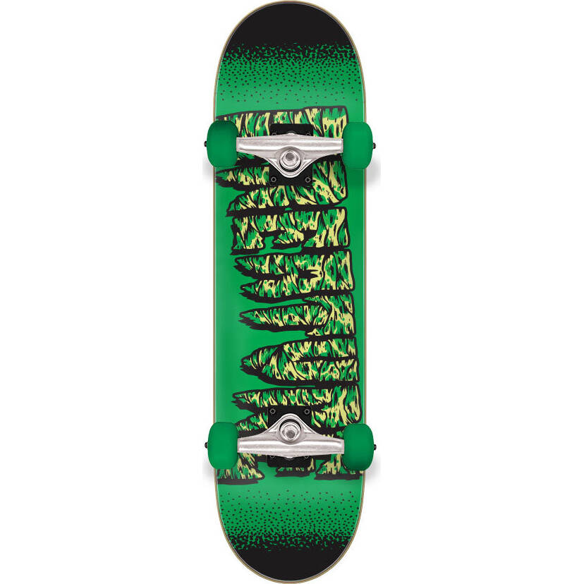 Creature Logo Mummy Mini Complete Skateboard - Green 7.75"