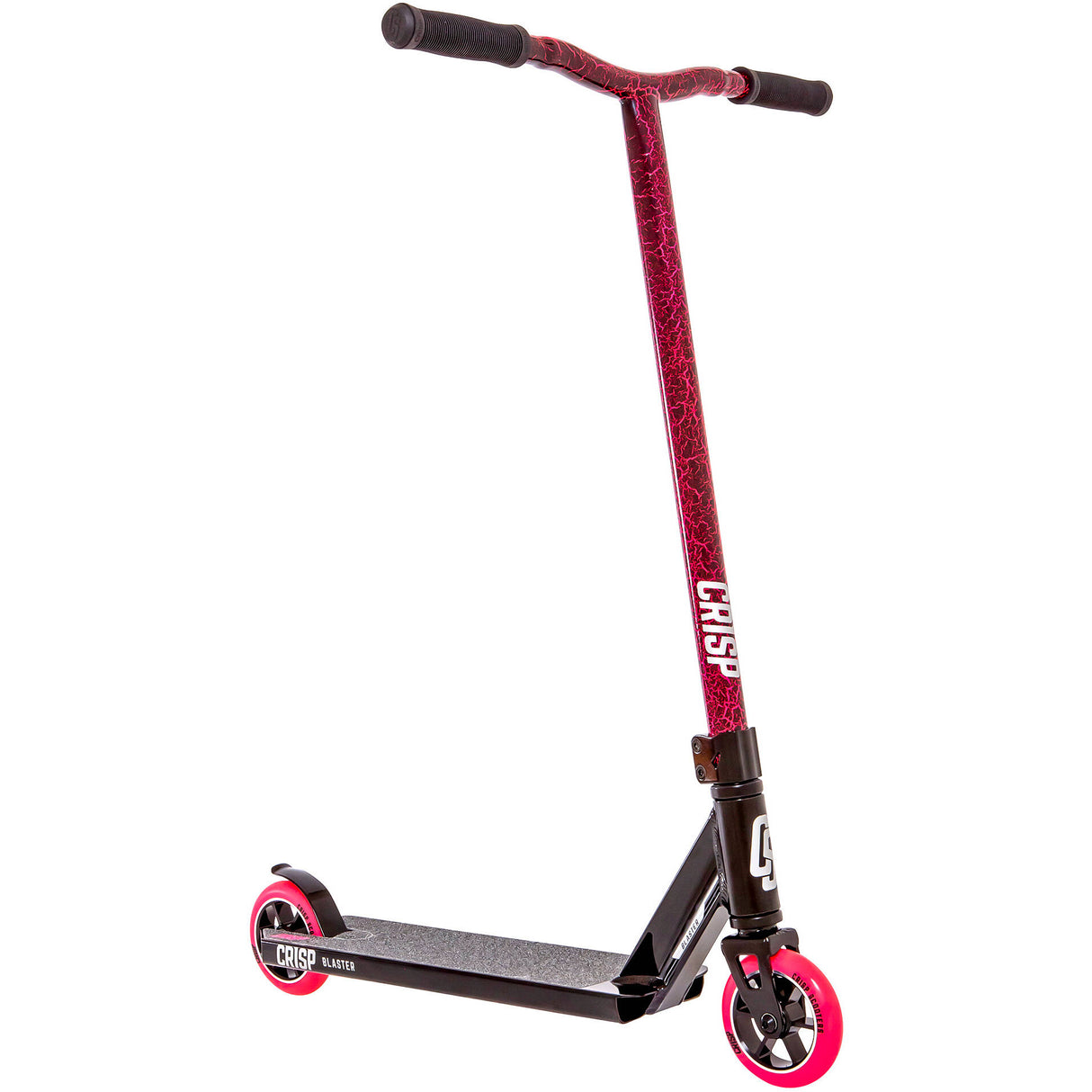 Crisp 2020 Blaster Stunt Scooter - Black/Pink Cracking