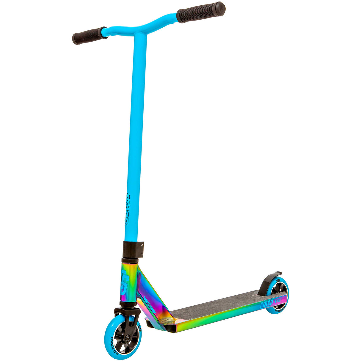 Crisp Surge Stunt Scooter - Colour Chrome/Sky Blue