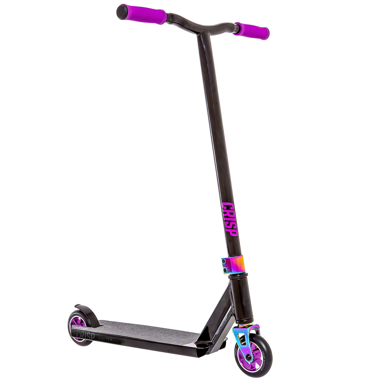 Crisp Switch Stunt Scooter - Black/Purple