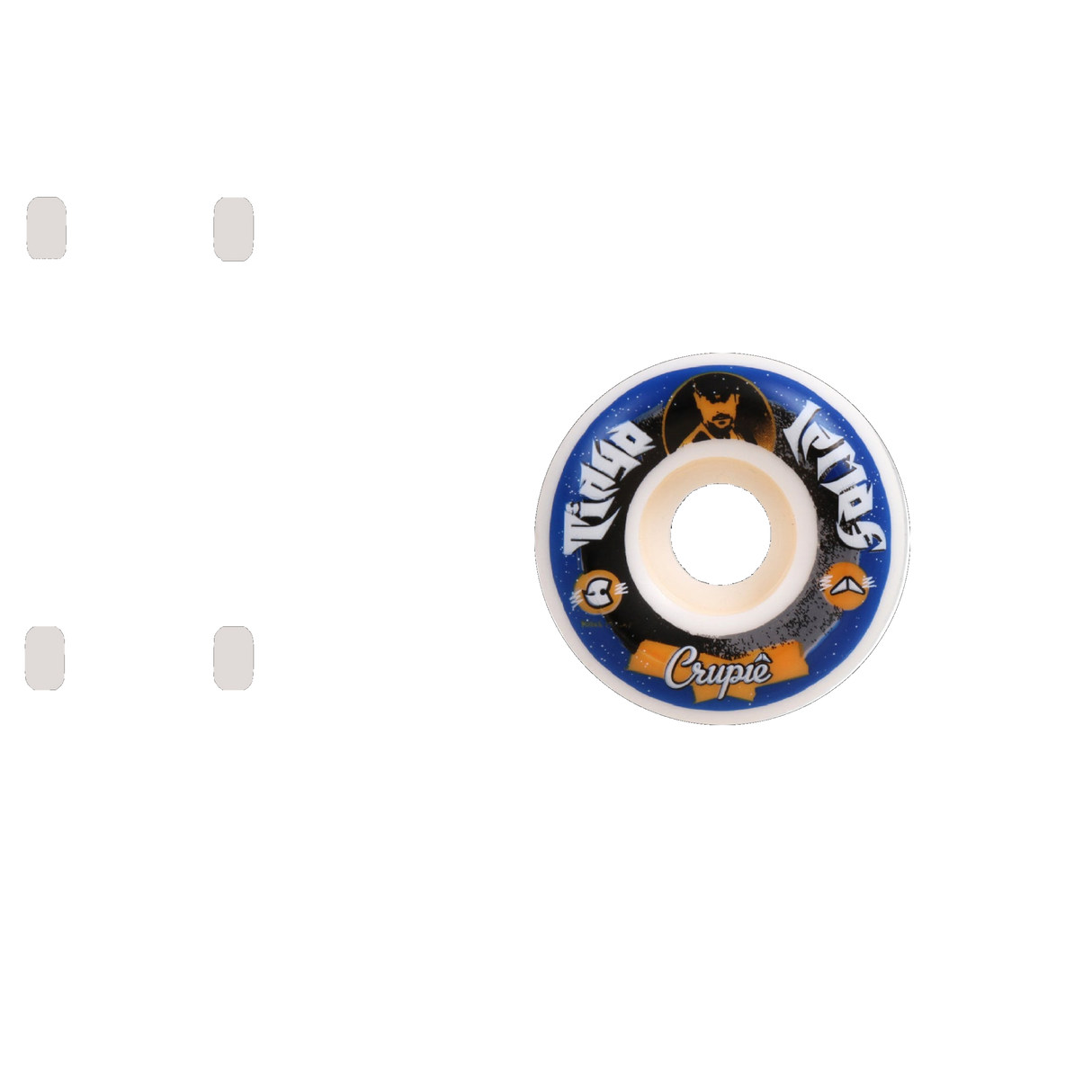 Crupie Tiago Lemos x Killah Priest T K Skateboard Wheels 52mm