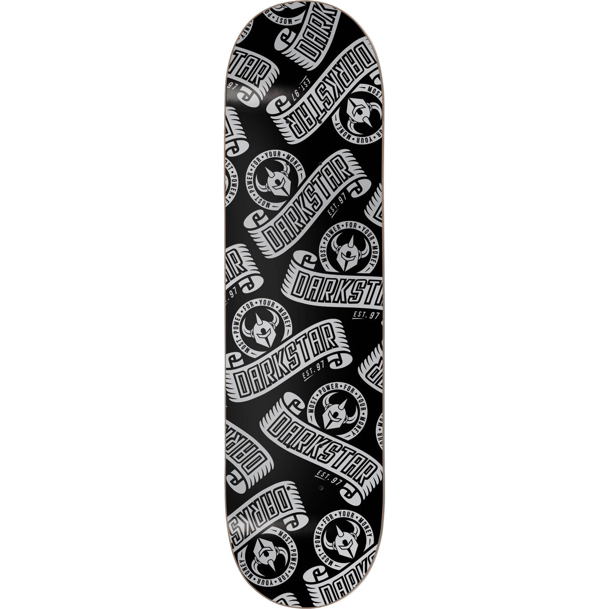 Darkstar ARC Skateboard Deck - Silver 8.25"