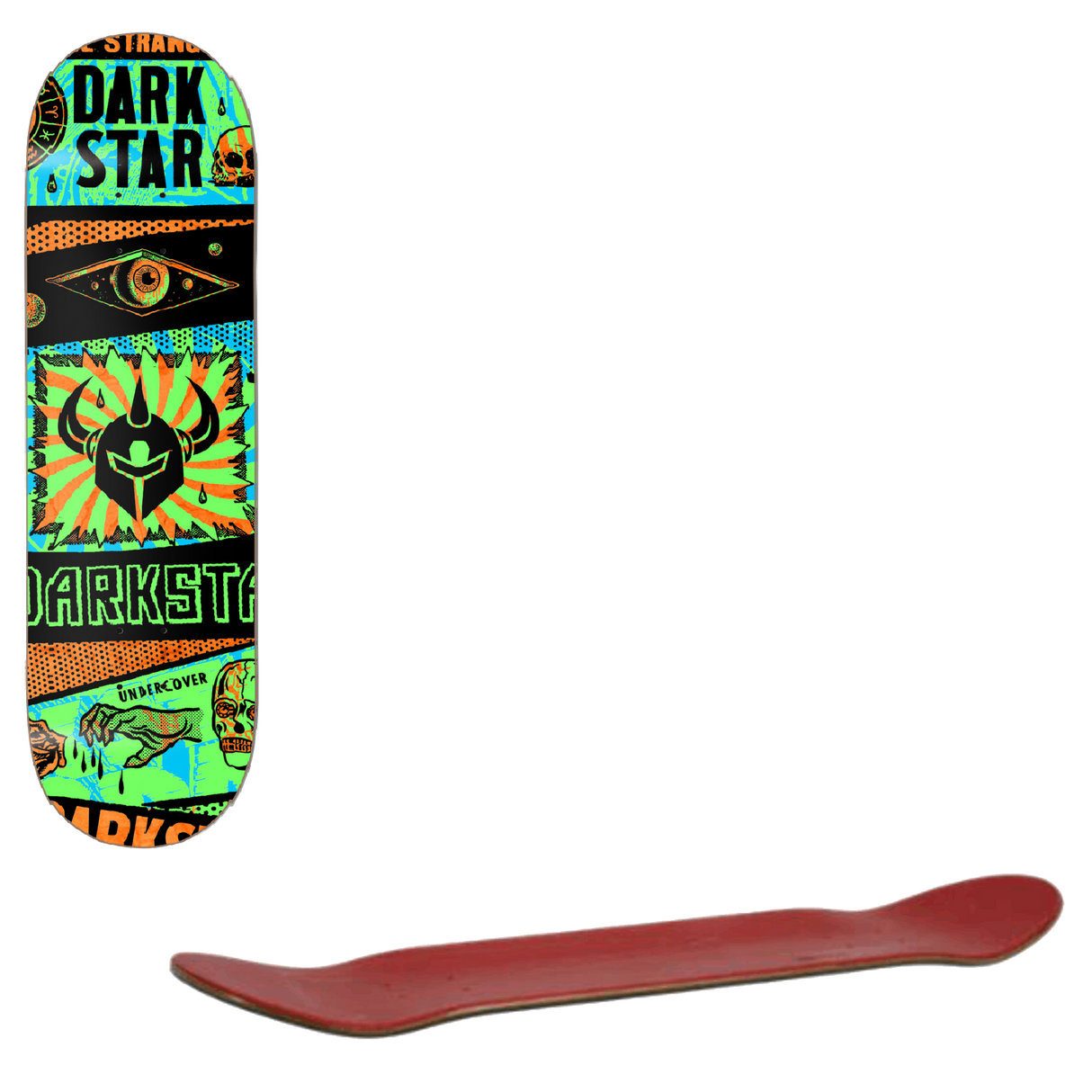 Darkstar Collapse HYB Skateboard Deck - 8.25"