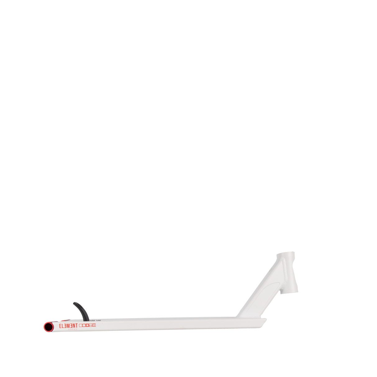 Drone Element Scooter Deck - All White/Red Pegs 22" x 5.5"