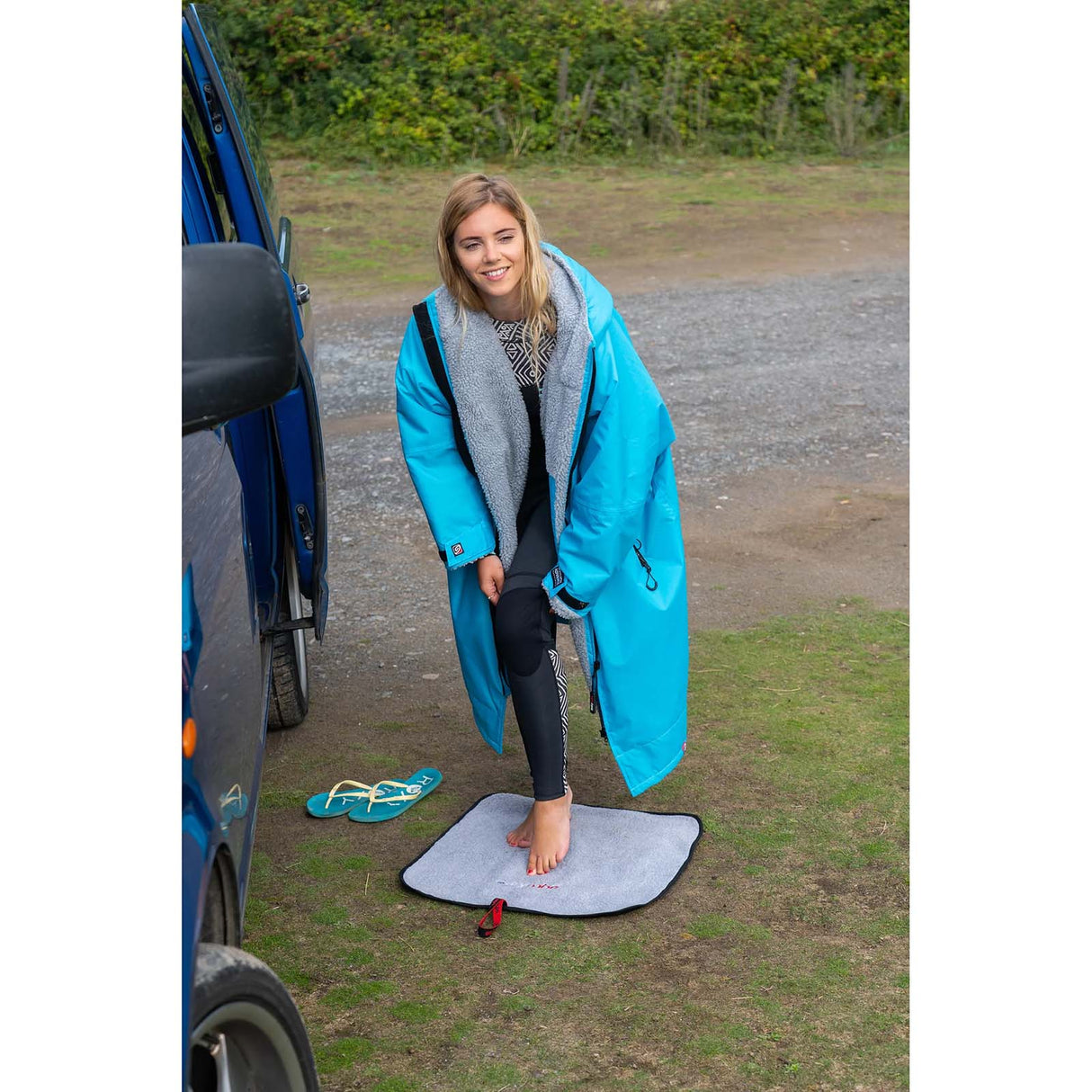 Dryrobe Changing Mat - Black/Grey