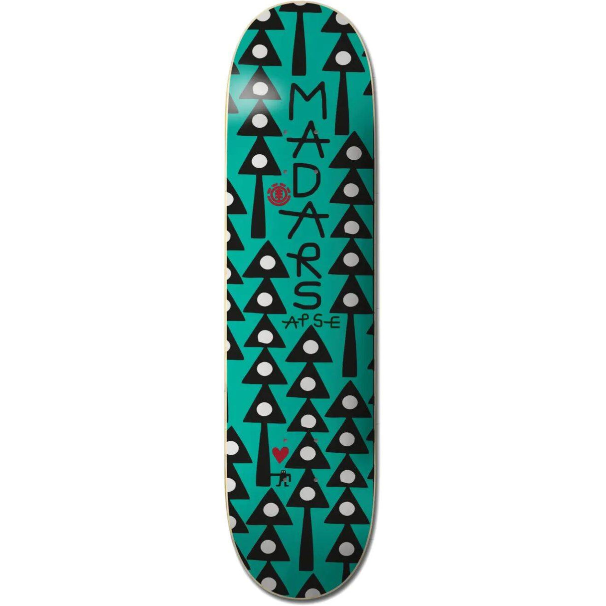 Element Earth Rev Skateboard Deck - Madars 8.38''