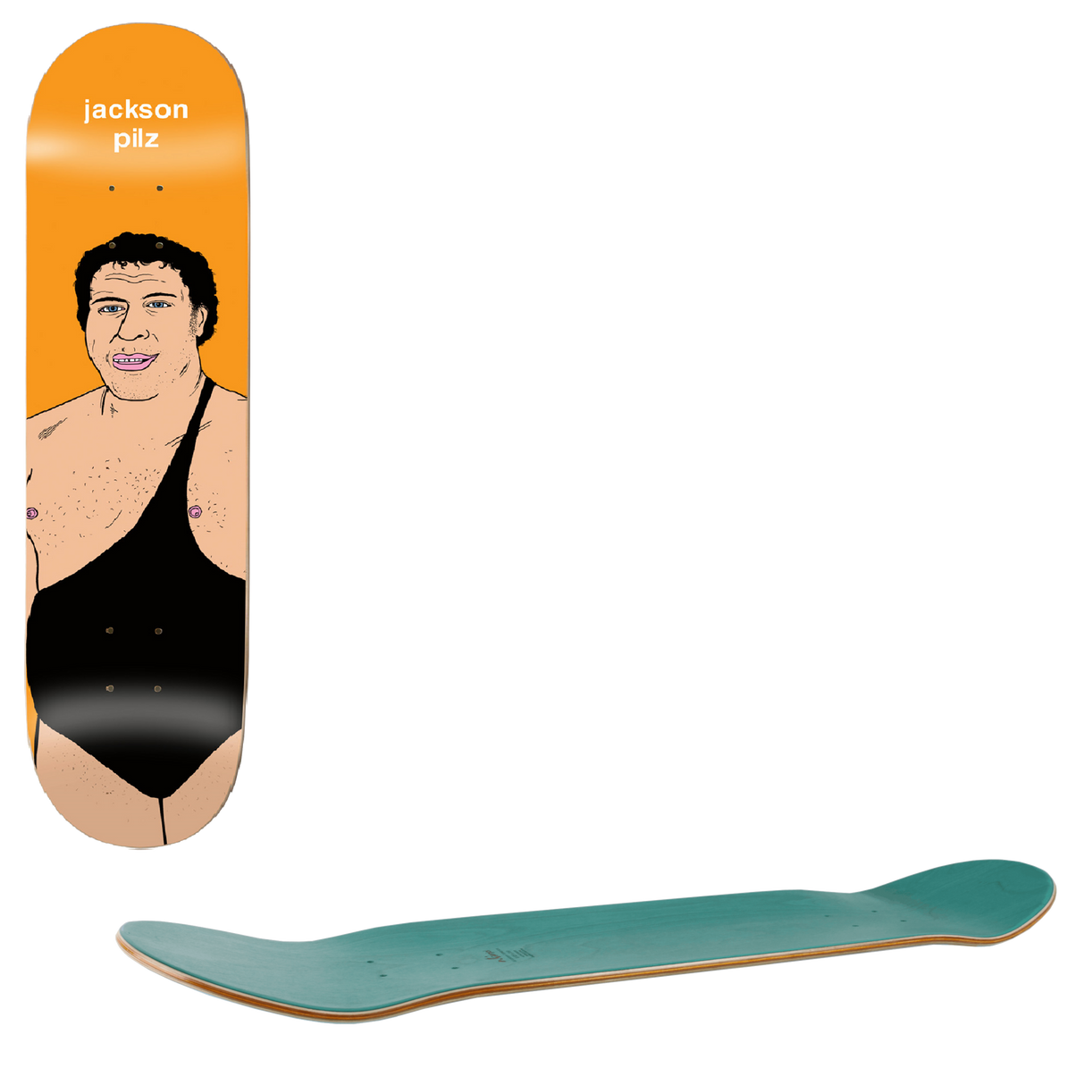 Enjoi Body Slam Skateboard Deck - Pilz 8.25"
