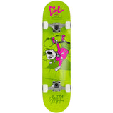 Enuff Skully Mini Complete Skateboard - Green 7.25''