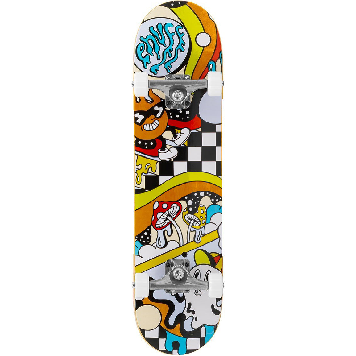 Enuff Meltworld Complete Skateboard - Confused 7.75"