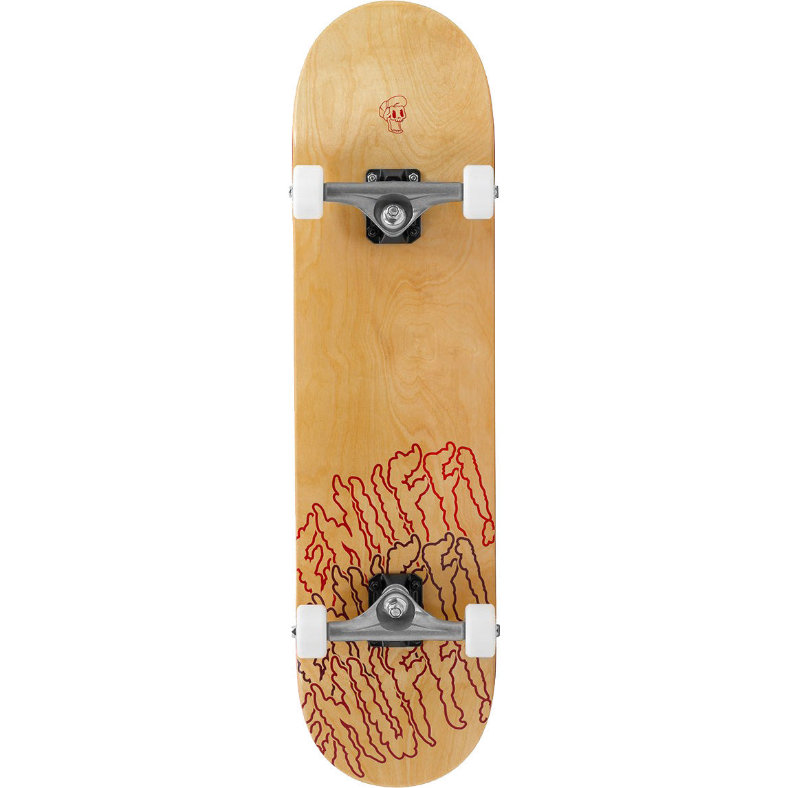 Enuff Three Tier Reloaded Complete Skateboard - Natural 8"
