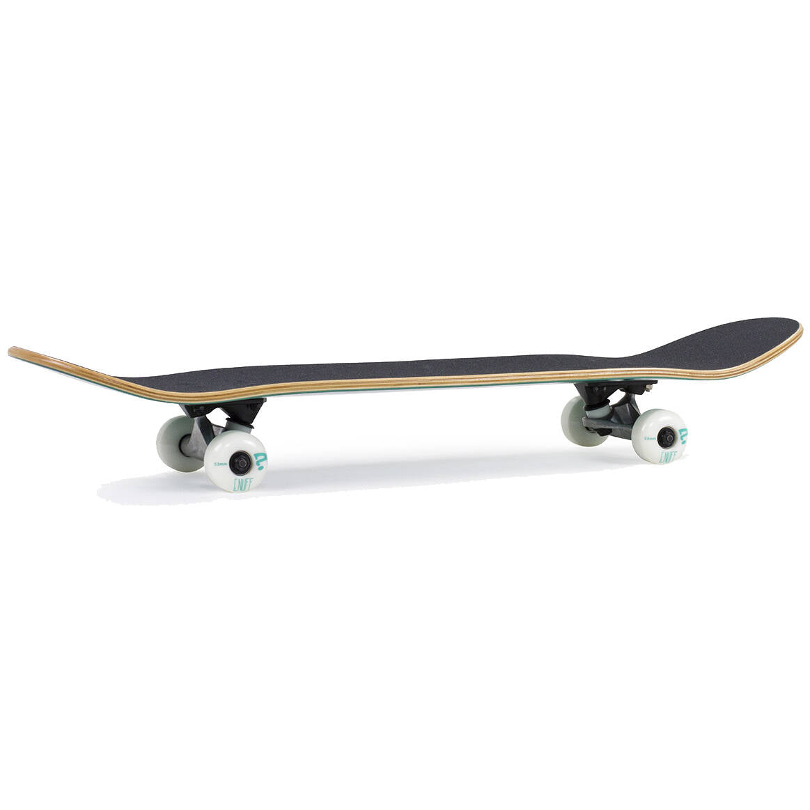 Enuff Logo Stain Complete Skateboard - Teal 8''