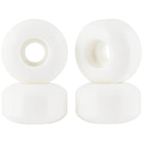 Essentials Skateboarding 95A Skateboard Wheels White - 52mm