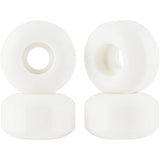 Essentials Skateboarding 99A Skateboard Wheels 52mm - White