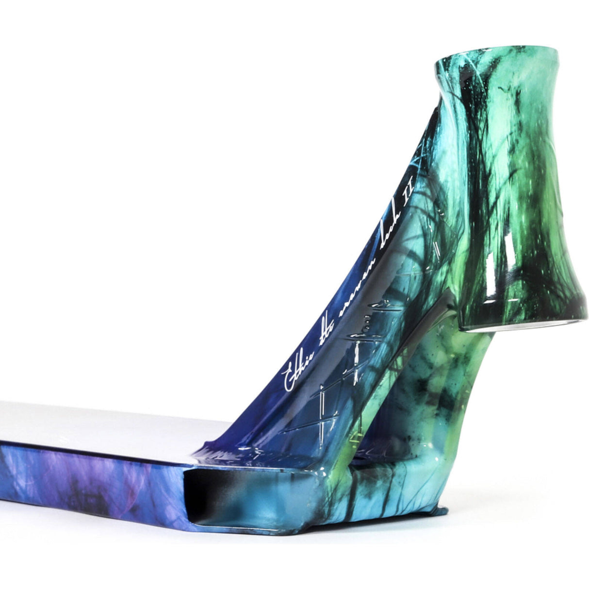 Ethic Erawan V2 Scooter Deck - Blue Iridium - 500mm x 120mm