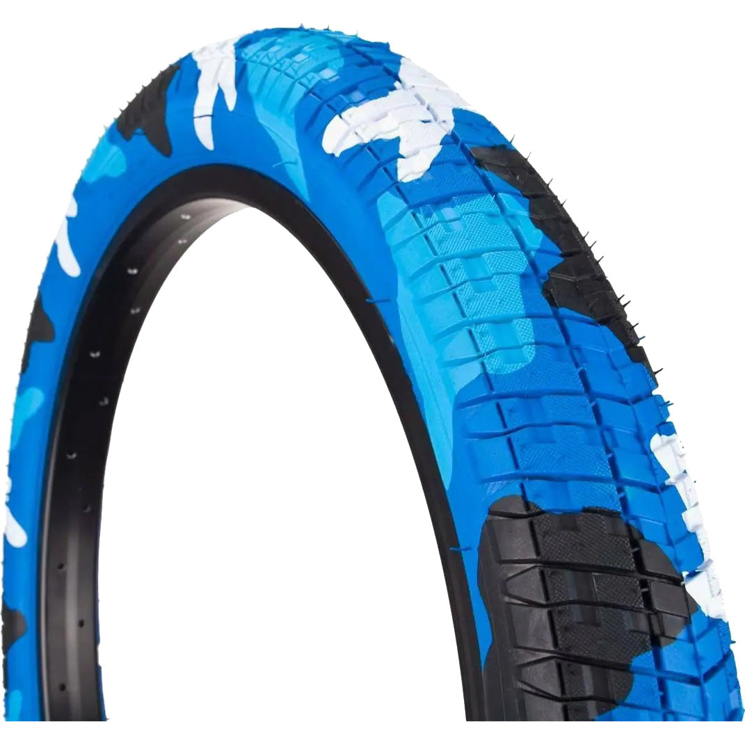 Fiction Troop 18" BMX Tyre - Swat Blue Camo