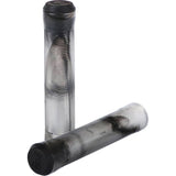 Fiend Team Flangeless BMX Grips - Clear/Black Marble