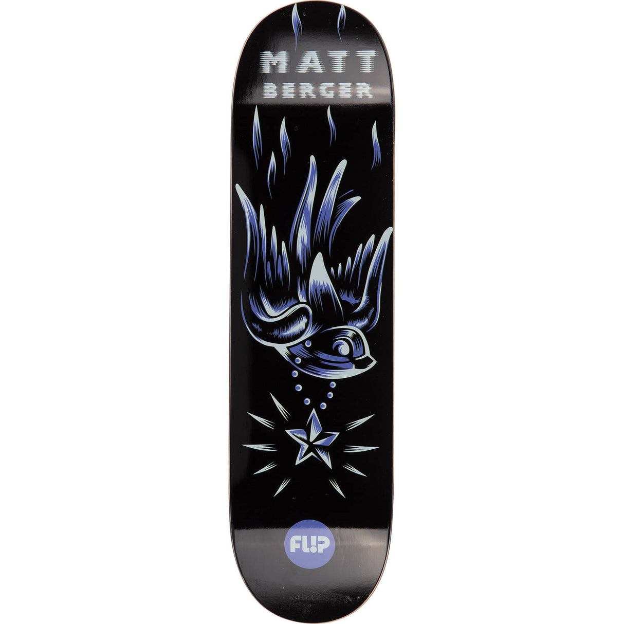 Flip Blacklight Skateboard Deck - Berger 8.25"