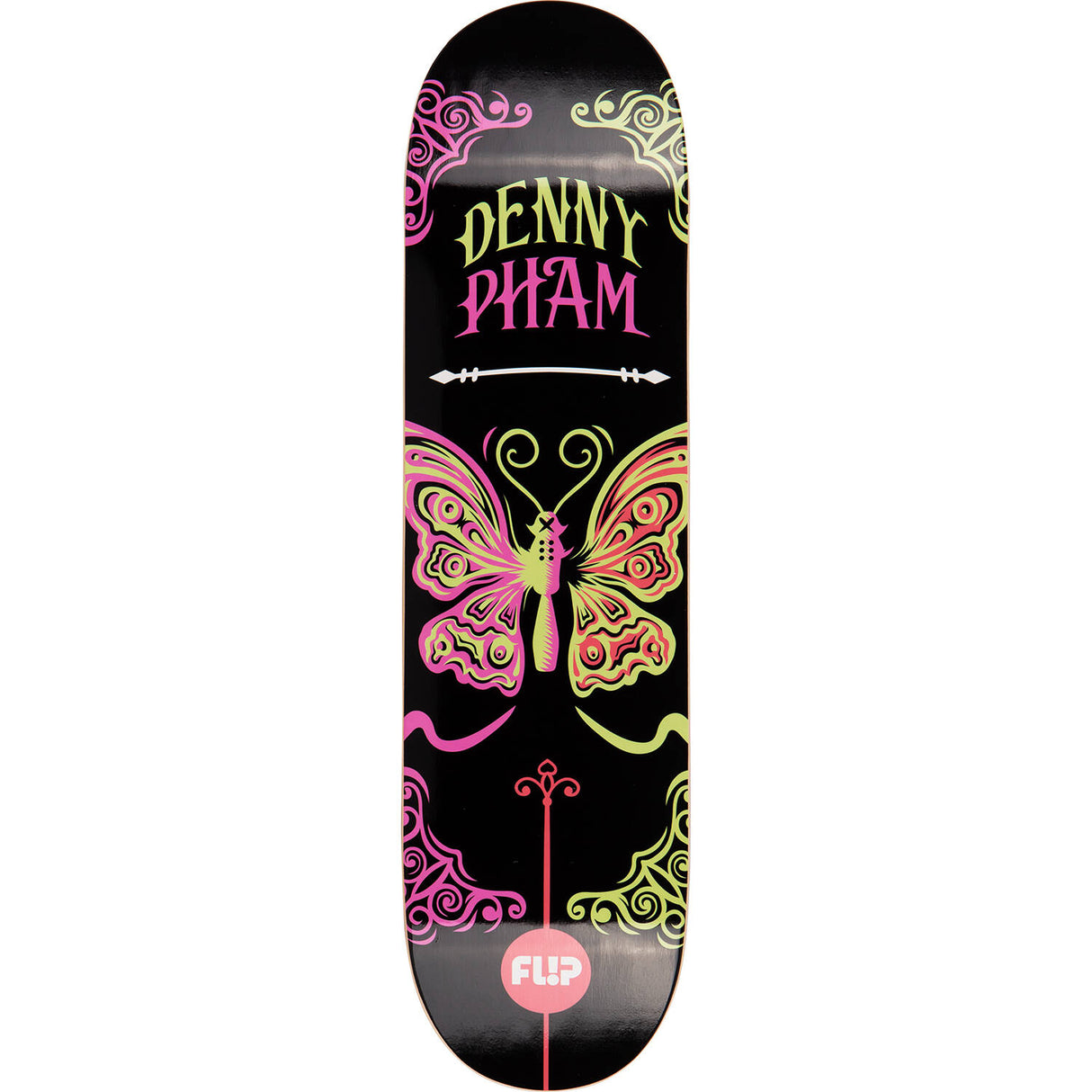 Flip Blacklight Skateboard Deck - Pham 8.25"