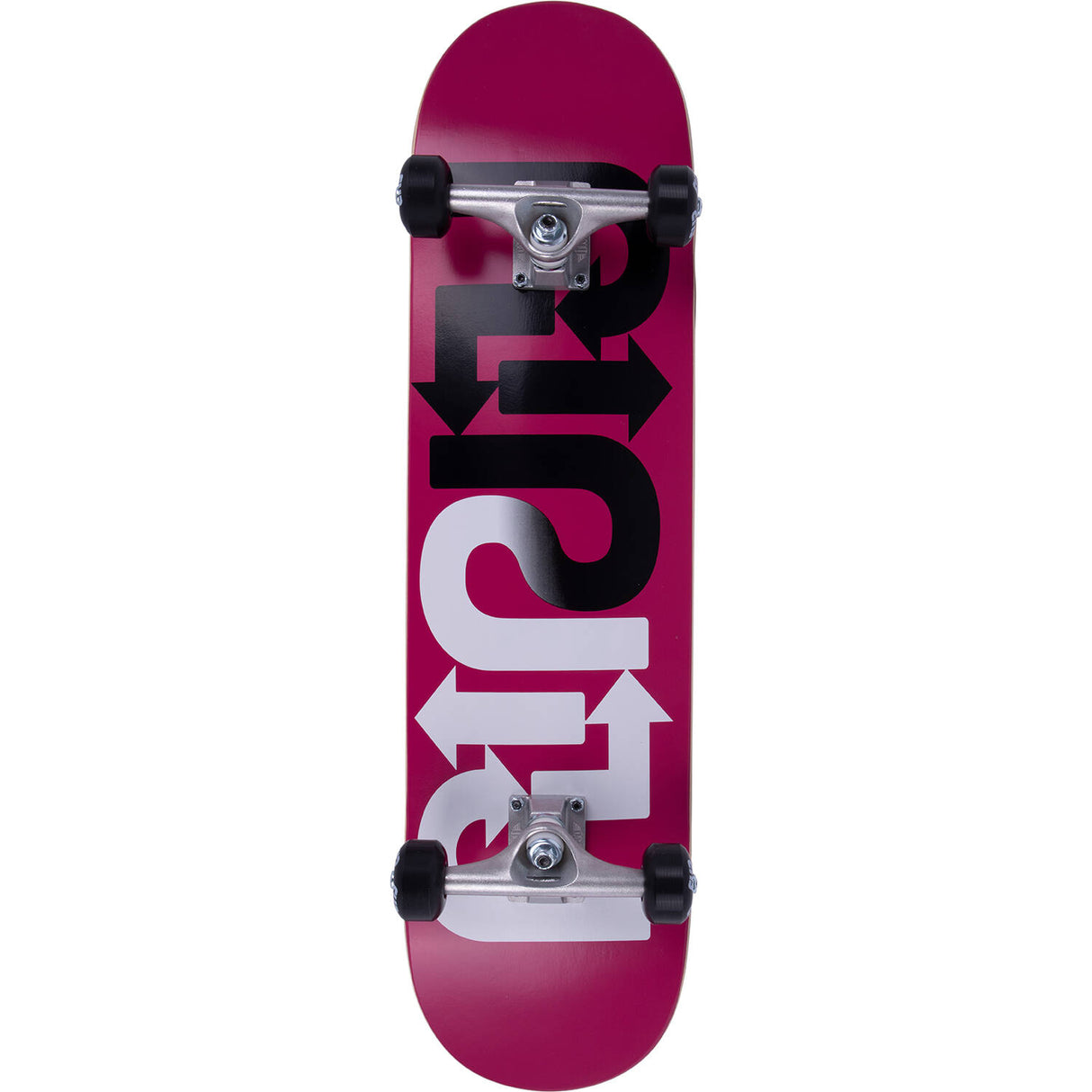 Flip Team Directions Complete Skateboard - Pink 8"