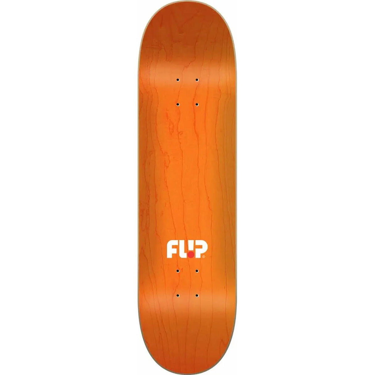 Flip Strobe Skateboard Deck - Orange 8.13"
