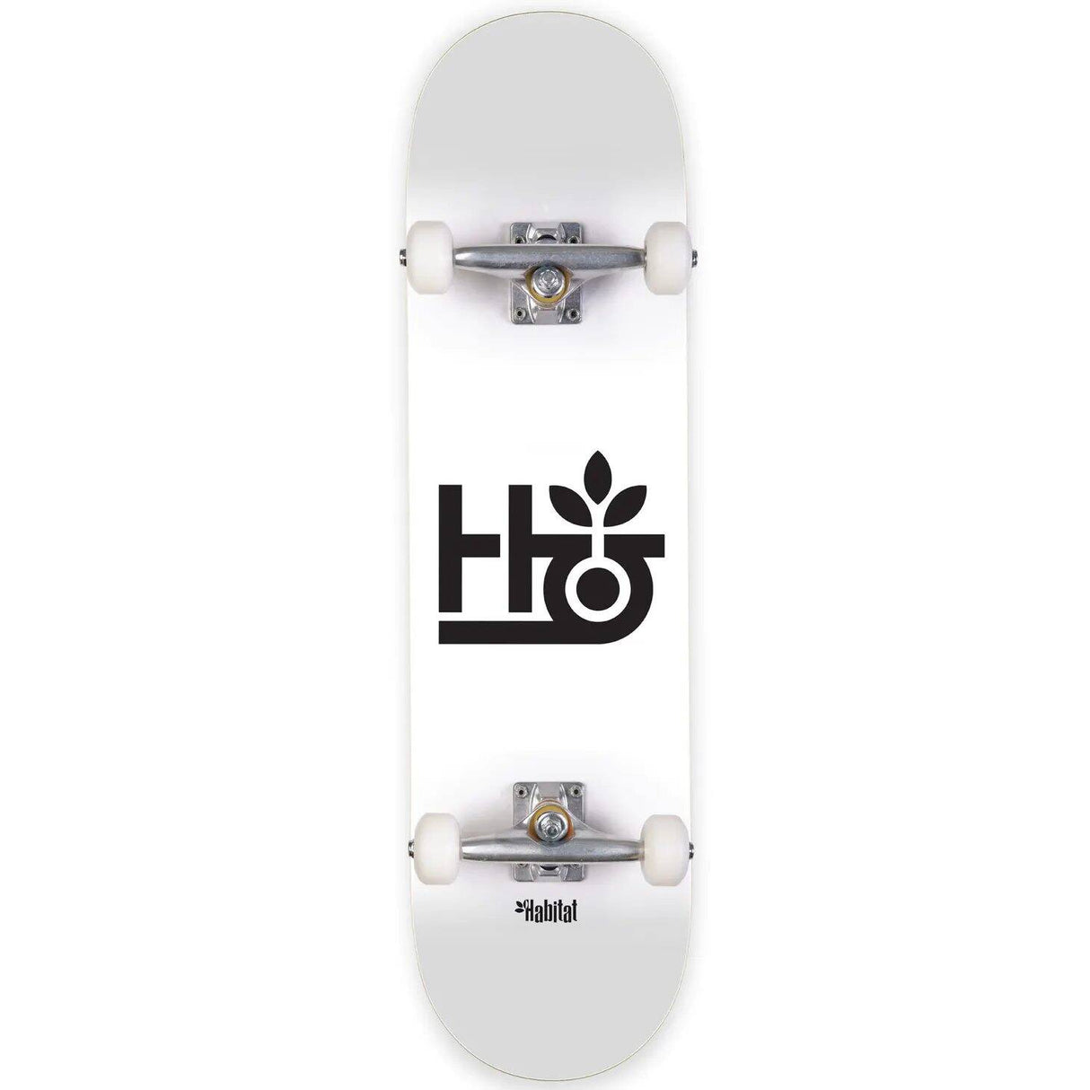 Habitat Pod Complete Skateboard - White 8''